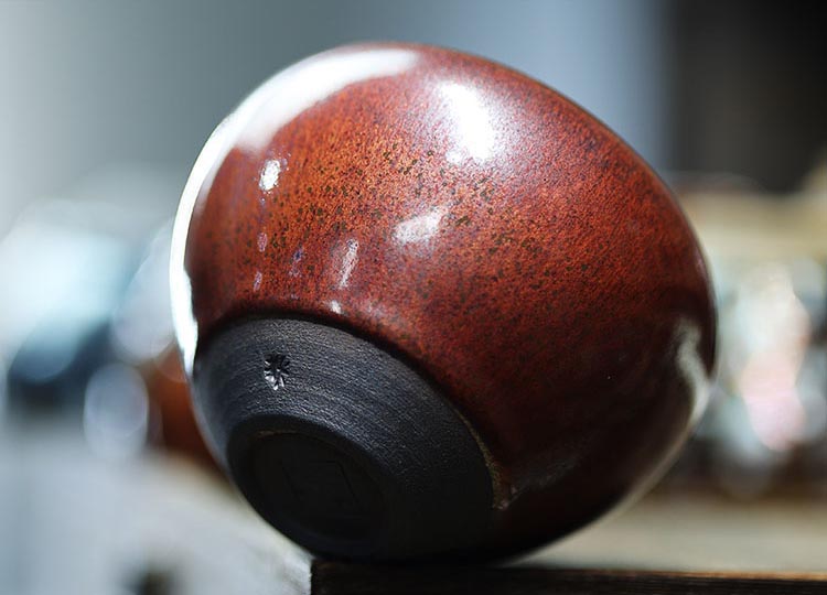 Authentic Jianyang Kiln-Fired Ceramic Master Cup