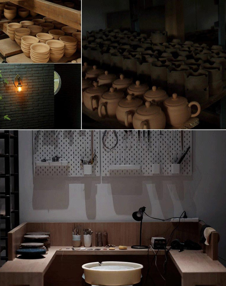 Hand-Painted Zhino Glaze Tea Cup - Artisan Crafted from Jingdezhen