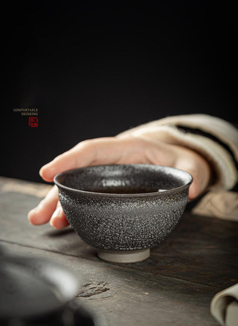 Jian Zhan Starry Sky Cup by Lin Shipeng - Elegance in Craft