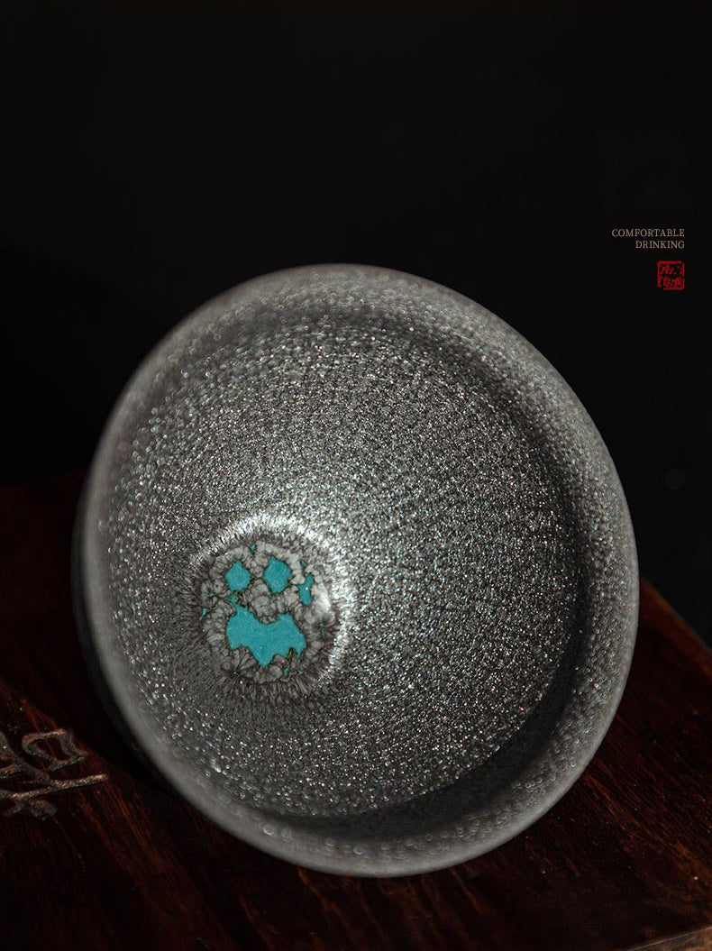Jian Zhan Starry Sky Cup by Lin Shipeng - Elegance in Craft