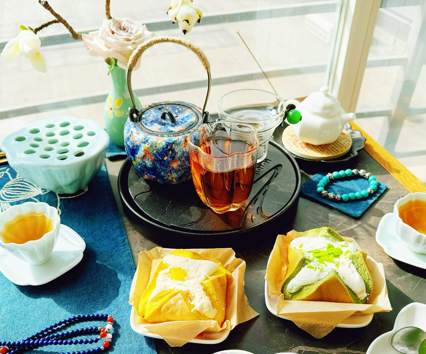 Master Lin's Handcrafted Mineral Glaze Teapot Rustic Large Teapot