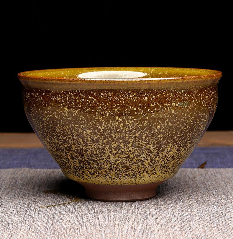 Masterfully Crafted Jianyang Jian Zhan Tea Cup - Song Dynasty Elegance