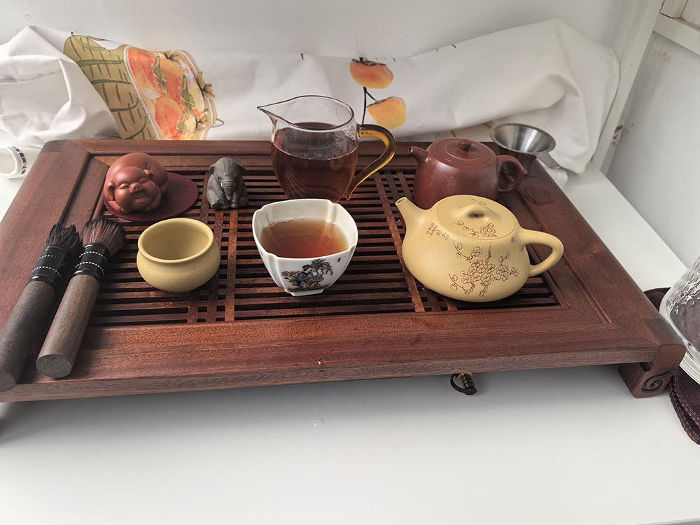 Yixing Teapot - Classic Plum Zen Masterpiece