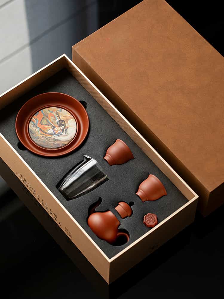 Yixing Zhuni Gongfu Teaset – Semi-Handmade