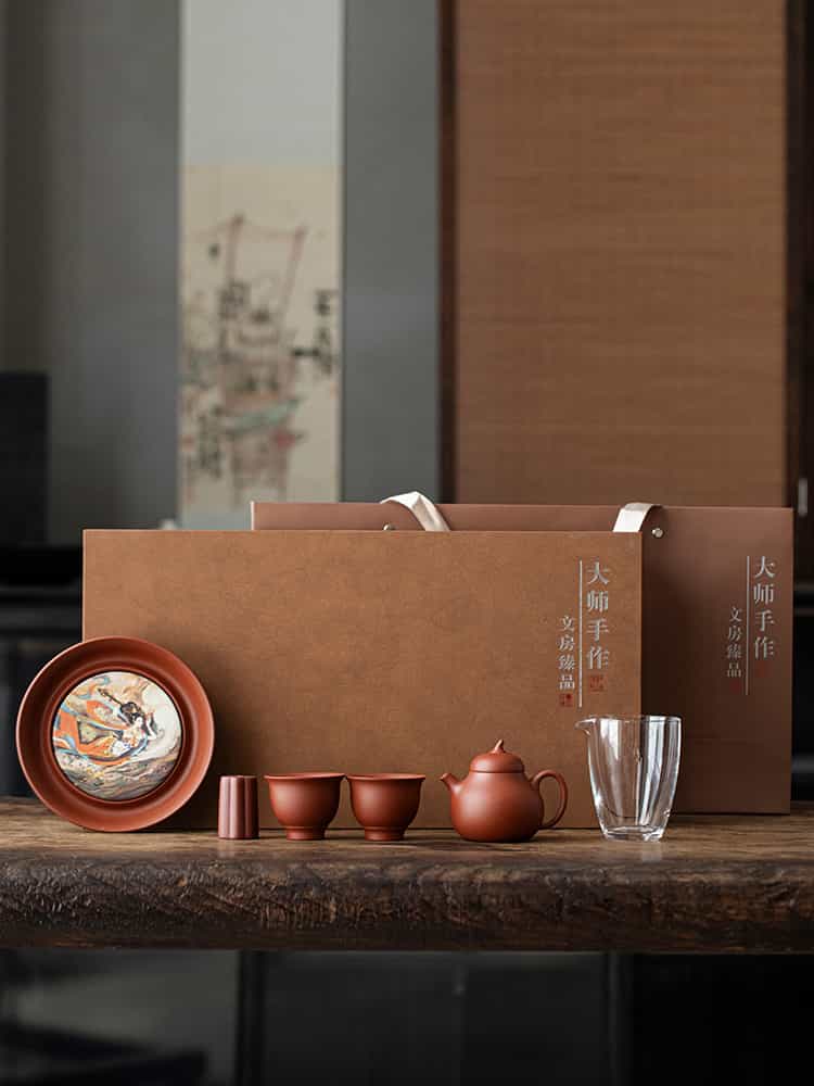 Yixing Zhuni Gongfu Teaset – Semi-Handmade