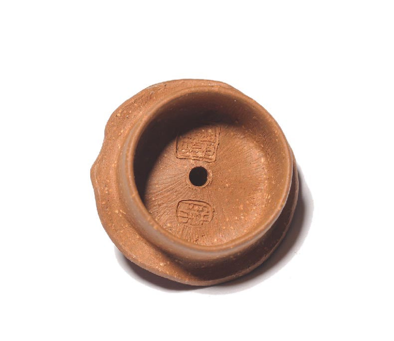 Yixing Zisha Mini Pumpkin Teapot - Handcrafted Elegance in Duan Clay