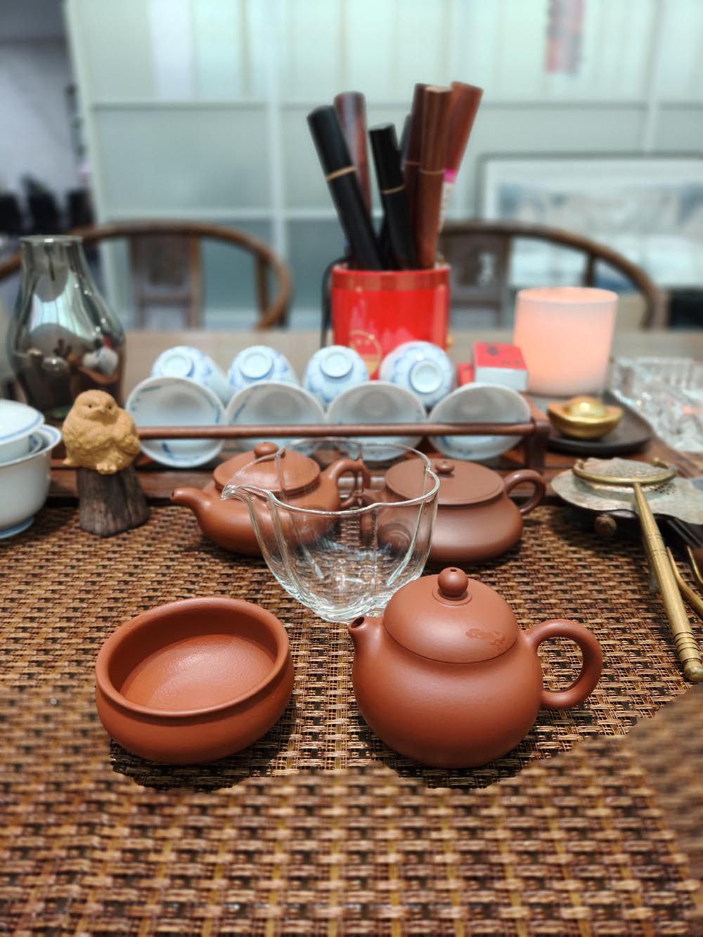 Yixing Zisha Teapot - Handmade Xiao Wendan 100ml