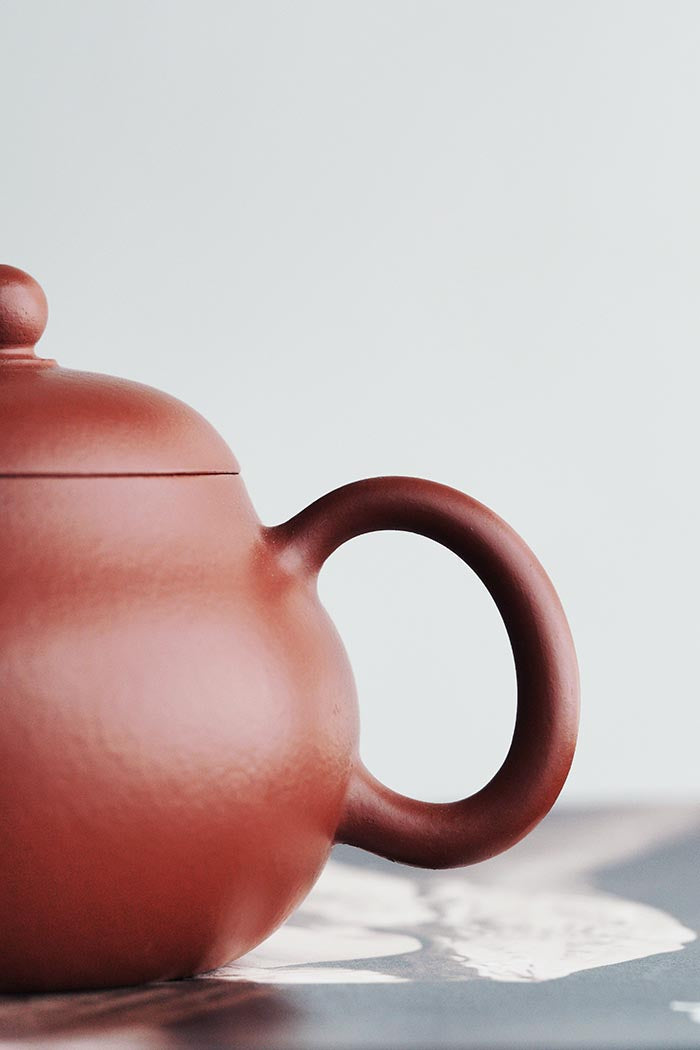 Yixing Zisha Teapot - Handmade Xiao Wendan 100ml