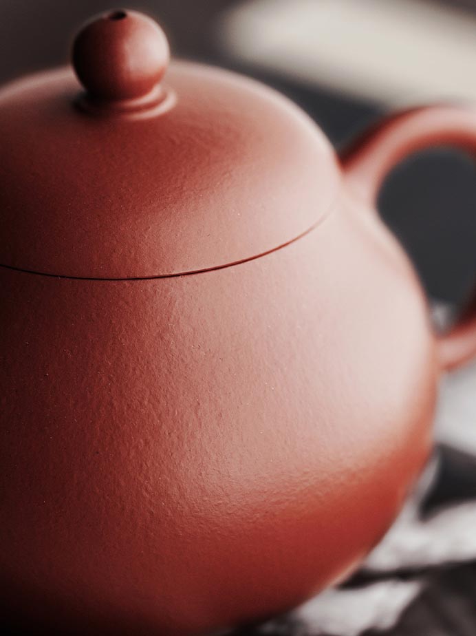 Yixing Zisha Teapot - Handmade Xiao Wendan 100ml