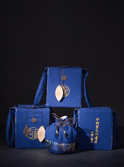 Handcrafted Lacquer Teapot - Embrace Tradition with a 250ml Green-Gold Jian Zhan Teapot