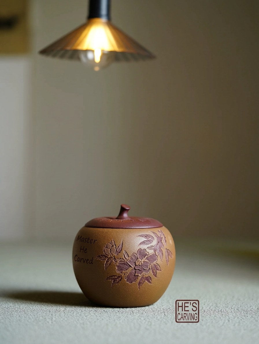 Handmade-Yixing-Zisha-Tea-Caddy-120g-Loose-Leaf-Tea-Storage-Jar_11