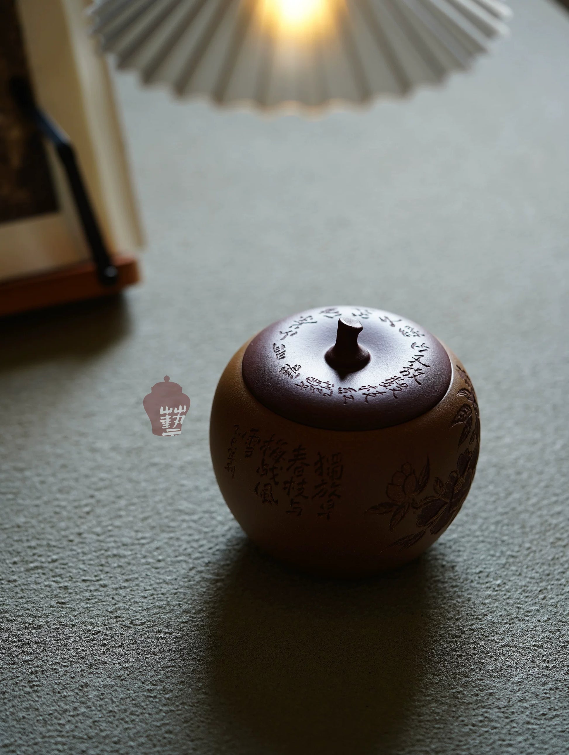 Handmade-Yixing-Zisha-Tea-Caddy-120g-Loose-Leaf-Tea-Storage-Jar_2