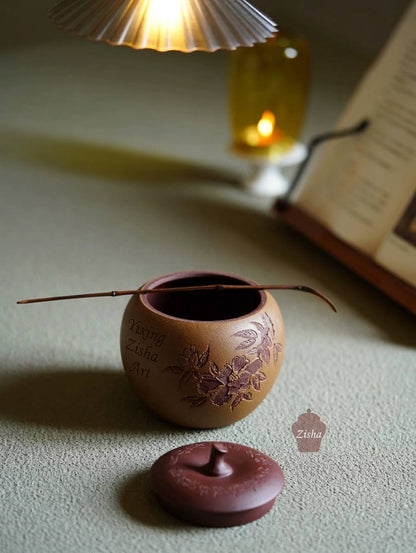 Handmade-Yixing-Zisha-Tea-Caddy-120g-Loose-Leaf-Tea-Storage-Jar_3