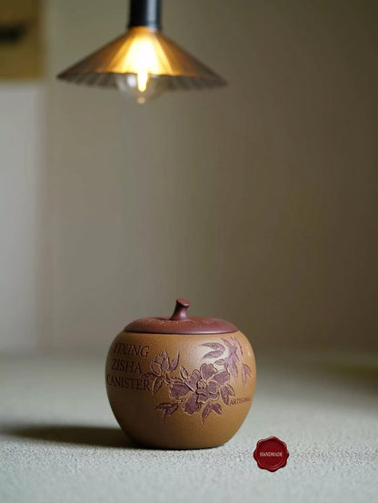 Handmade-Yixing-Zisha-Tea-Caddy-120g-Loose-Leaf-Tea-Storage-Jar_8