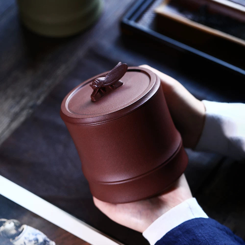 Handmade-Yixing-Zisha-Tea-Caddy-for-Loose-Leaf-Tea-Small_15