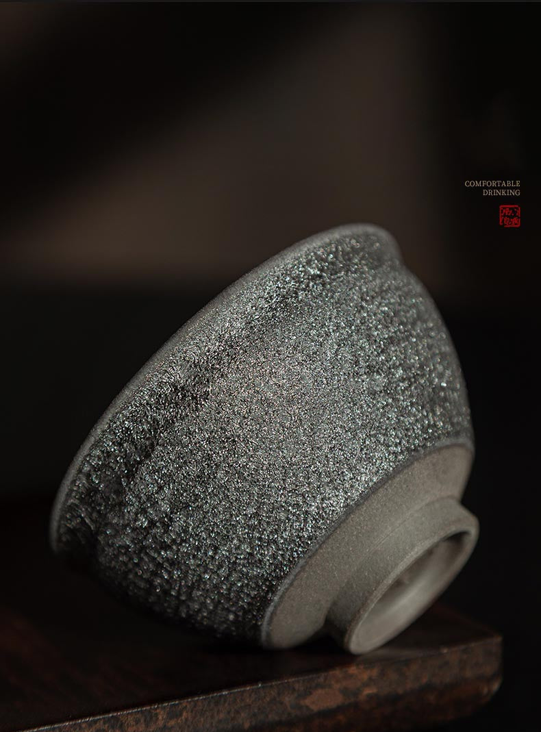 Jian Zhan Starry Sky Cup by Lin Shipeng - Elegance in Craft
