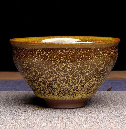 Masterfully Crafted Jianyang Jian Zhan Tea Cup - Song Dynasty Elegance