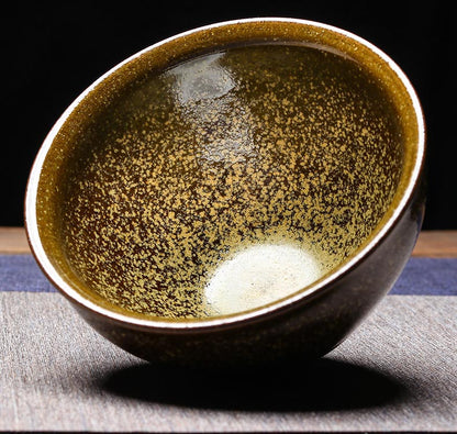 Masterfully Crafted Jianyang Jian Zhan Tea Cup - Song Dynasty Elegance