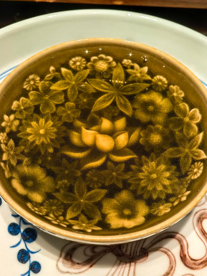 Qingyun Blossom Pu'er Cup - Exquisite Longquan Celadon Tea Masterpiece