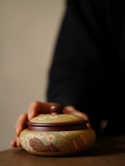 Yixing-Zisha-Tea-Caddy-60g-Loose-Leaf-Tea-Storage-Jar_2