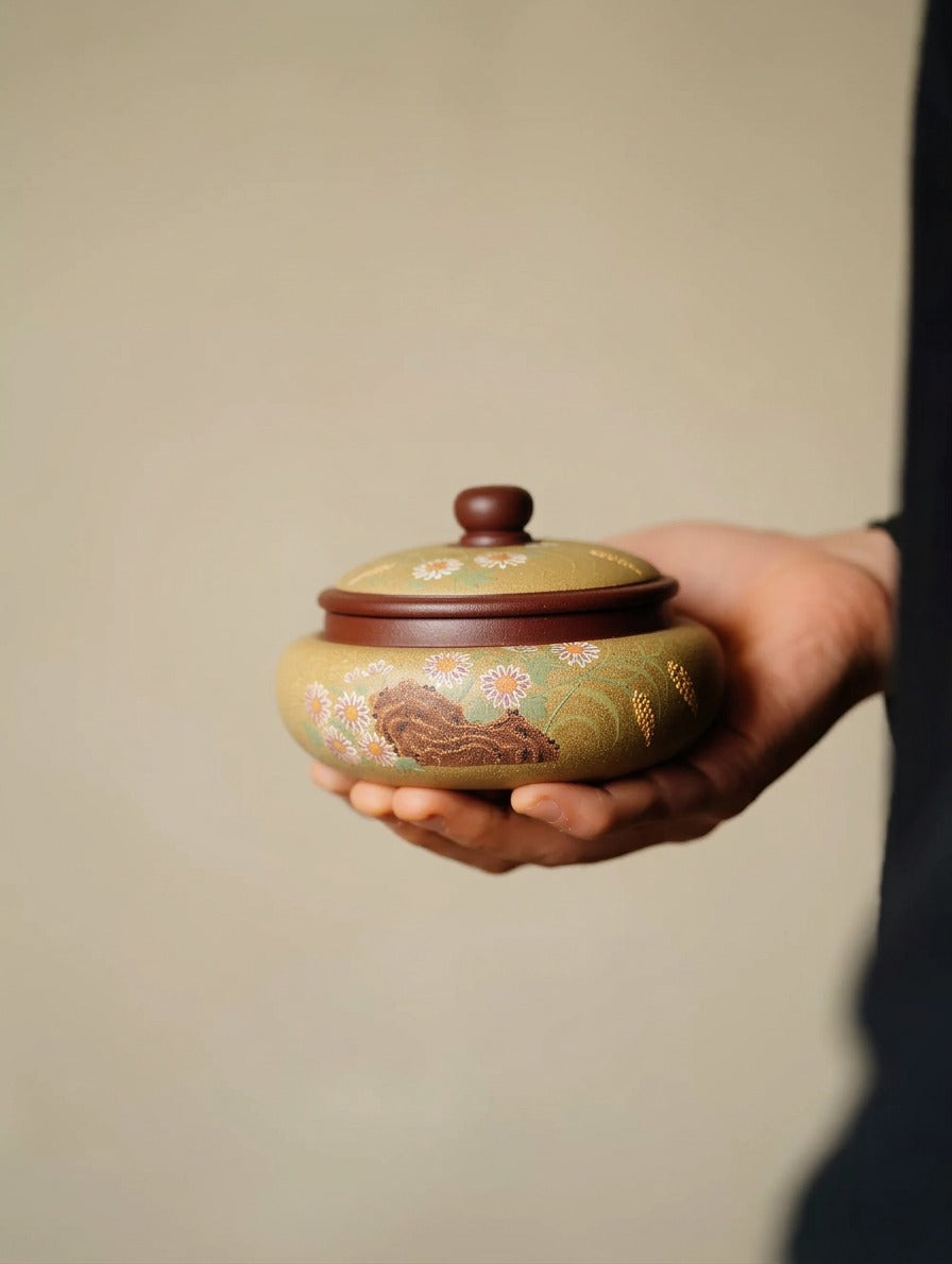 Yixing-Zisha-Tea-Caddy-60g-Loose-Leaf-Tea-Storage-Jar_4